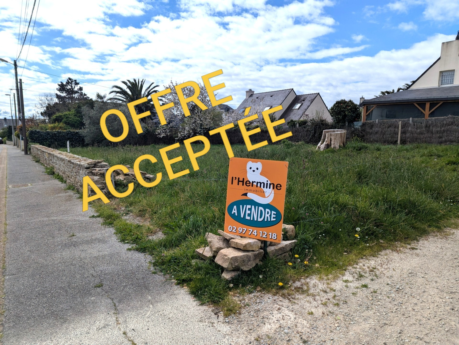 a 10 min. du centre, terrain zone constructible quiberon (56170) · 284 850 €